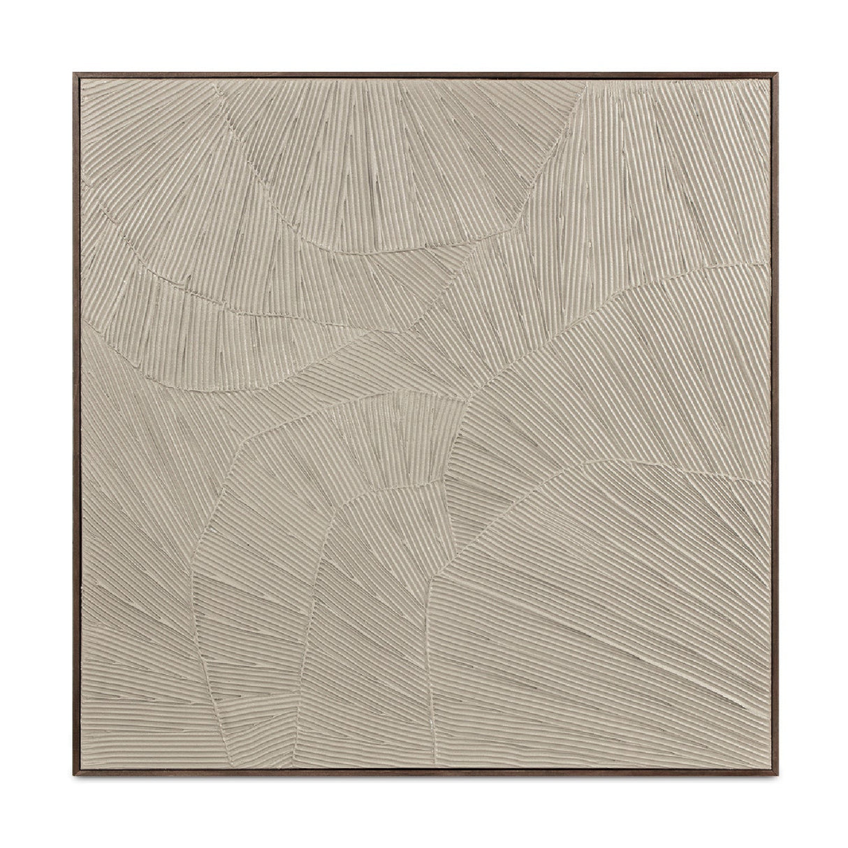 Modern European furniture - Textured Beige Framed Painting - www.oroa.com
