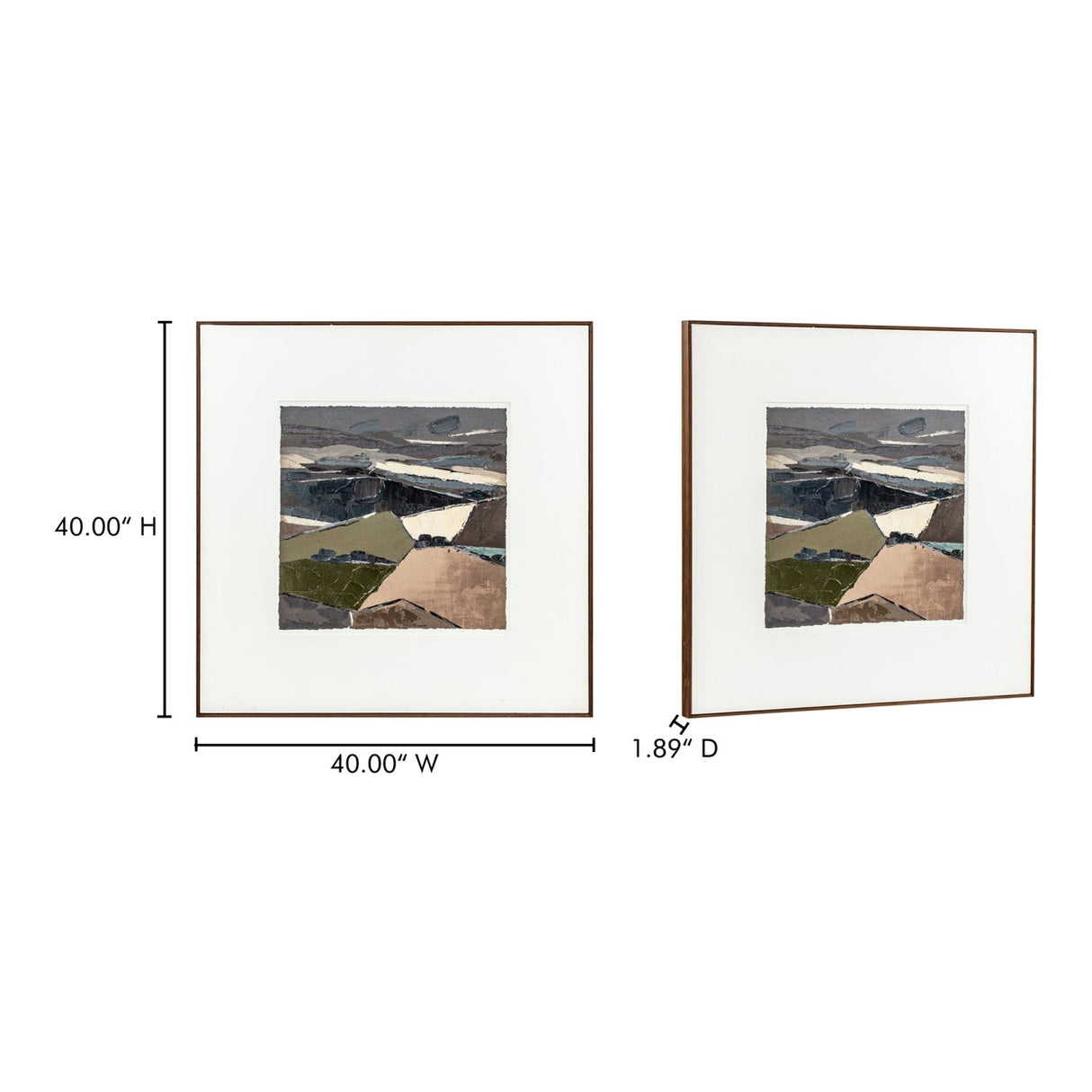 Modern European furniture - Vintage Style Landscape Painting - www.oroa.com