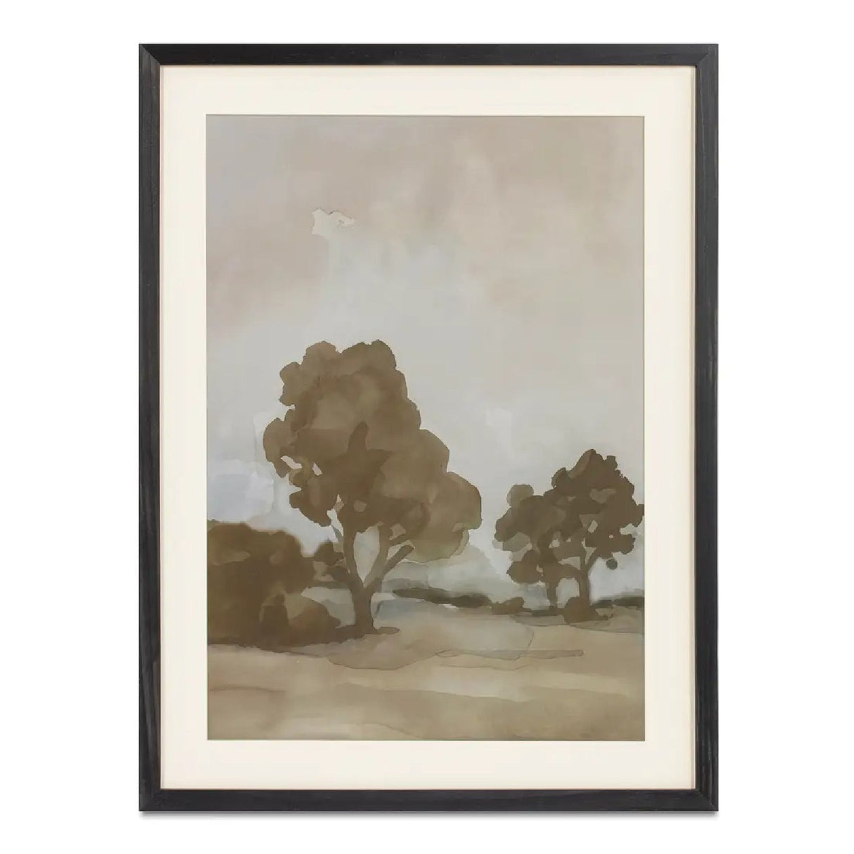 Modern European furniture - Water-Colored Landscape Framed Print - www.oroa.com