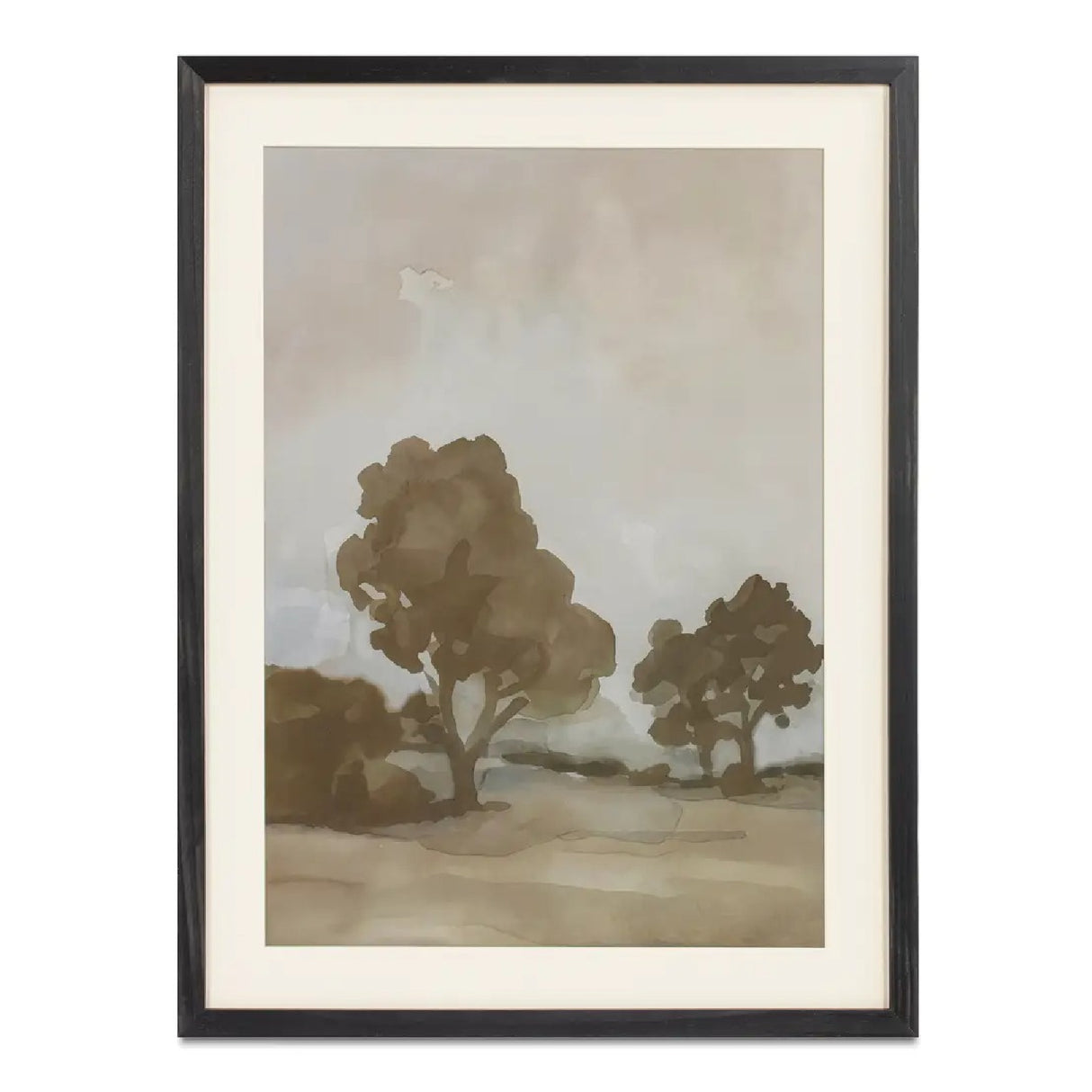 Modern European furniture - Water-Colored Landscape Framed Print - www.oroa.com