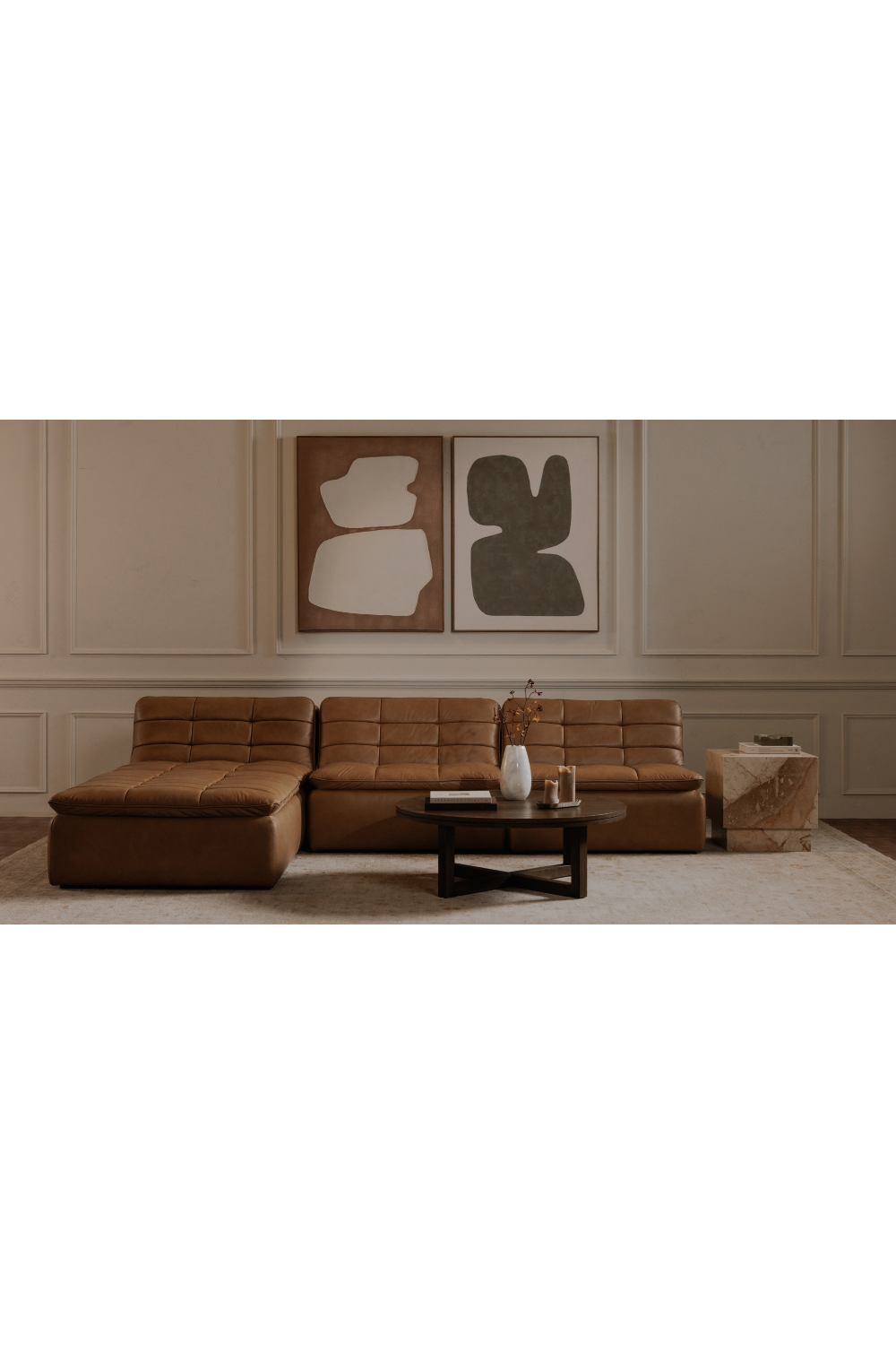 Modern European furniture - Abstract Minimalist Framed Painting - www.oroa.com