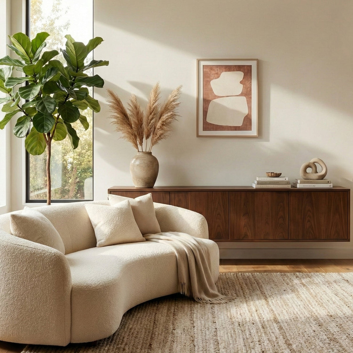 Modern European furniture - Abstract Minimalist Framed Painting - www.oroa.com