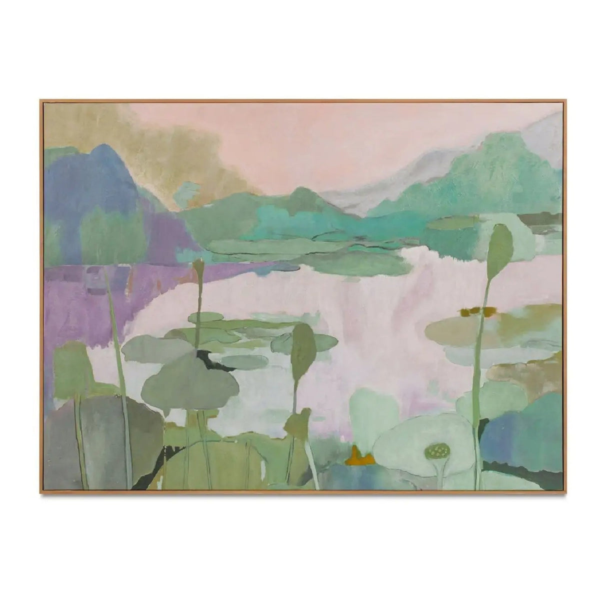 Modern European furniture - Pastel Landscape Framed Painting - www.oroa.com