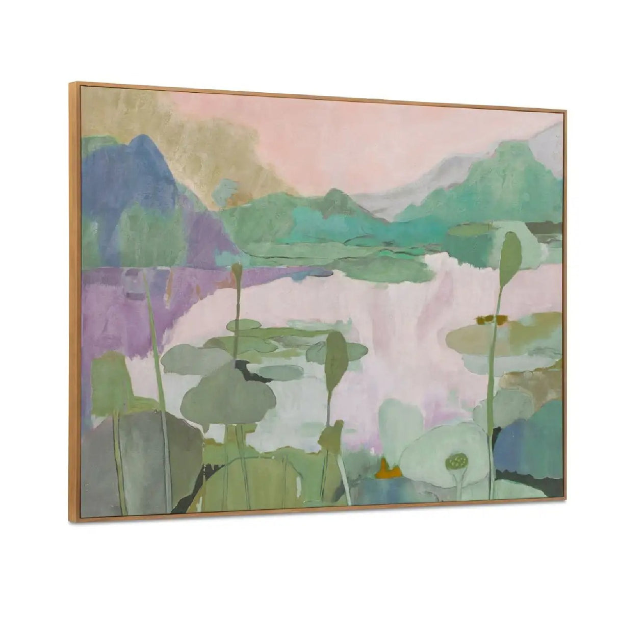 Modern European furniture - Pastel Landscape Framed Painting - www.oroa.com | Oroa.com