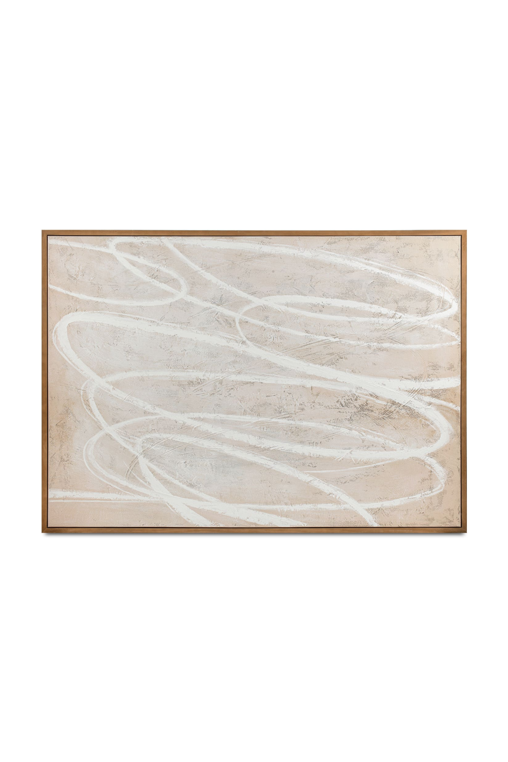 Modern European furniture - Spiral Scribble Framed Painting - www.oroa.com