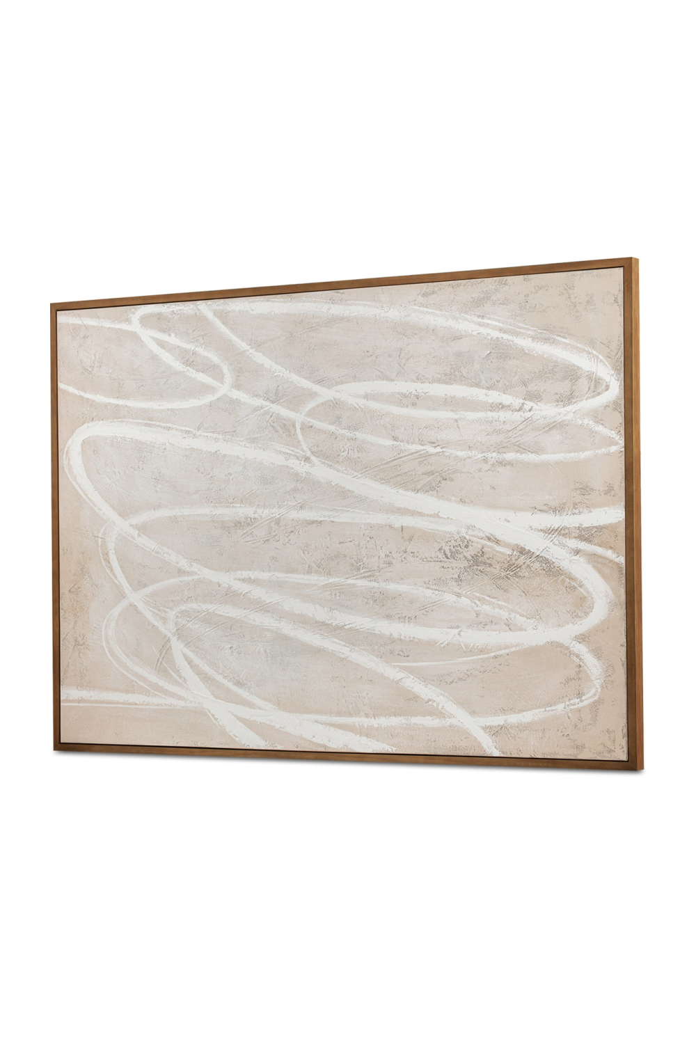 Modern European furniture - Spiral Scribble Framed Painting - www.oroa.com