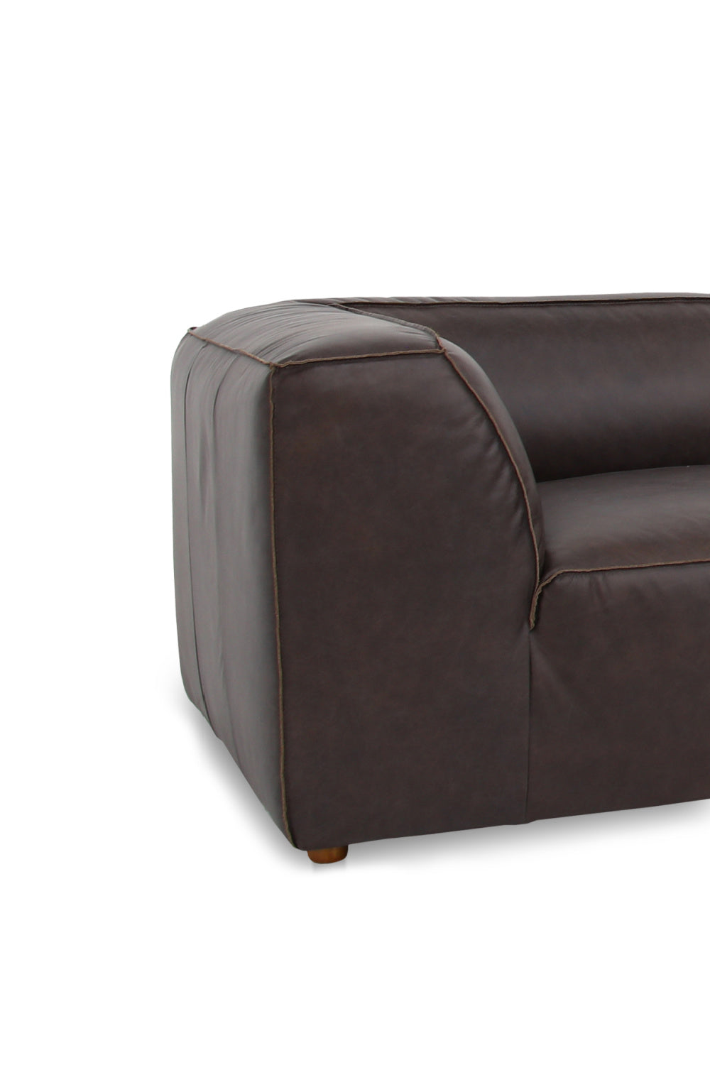 Modern European furniture - Leather Modular Nook Sofa - www.oroa.com