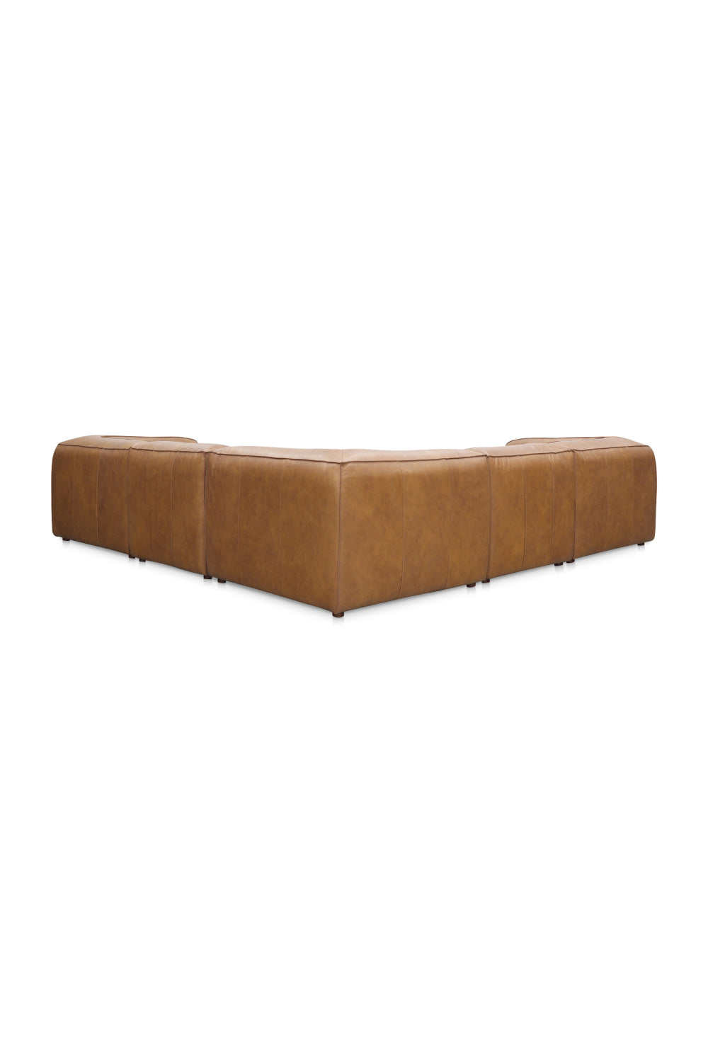 Modern European furniture - L-Shaped Leather Sectional Sofa - www.oroa.com