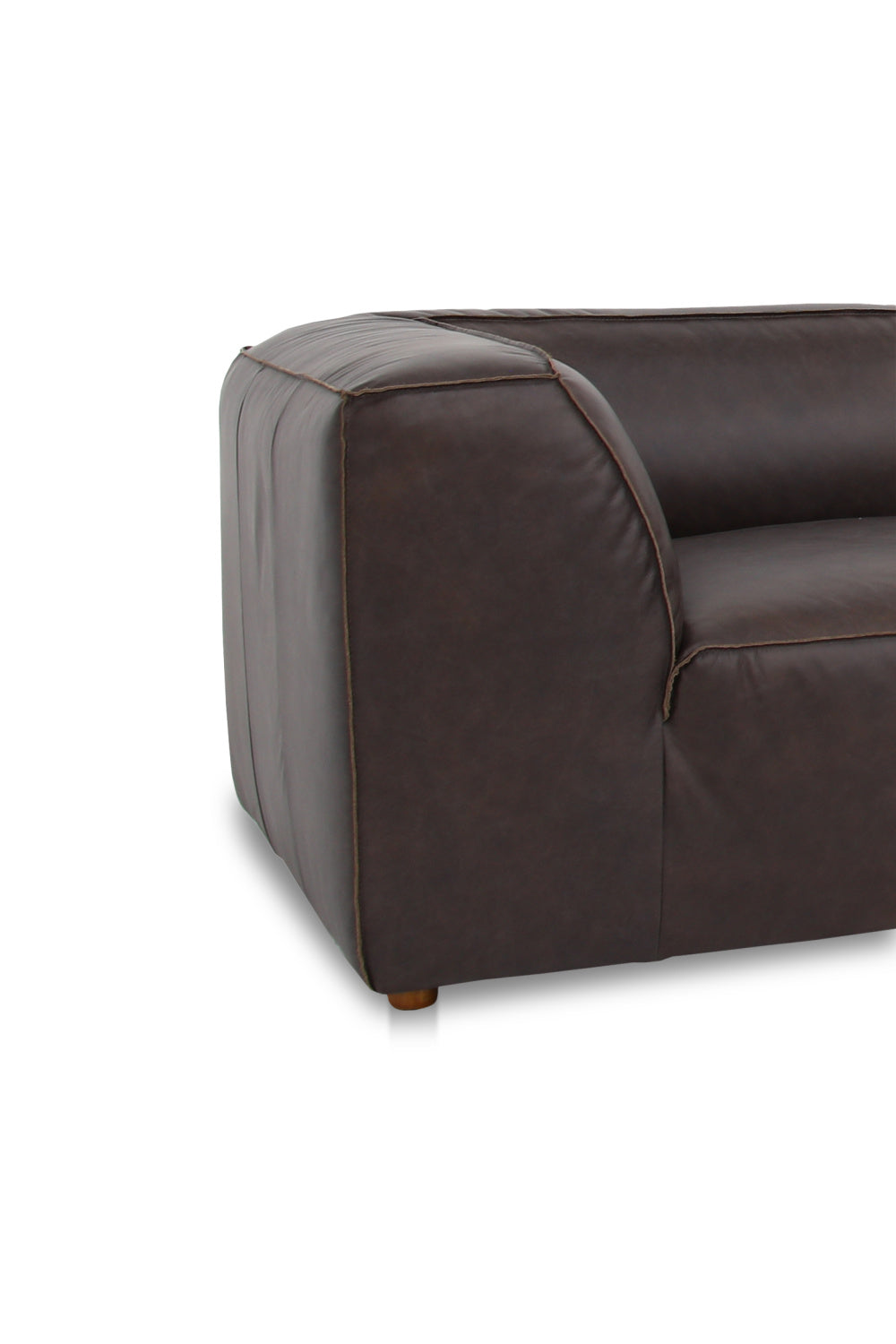 Modern European furniture - Leather Modular Sectional Sofa - www.oroa.com