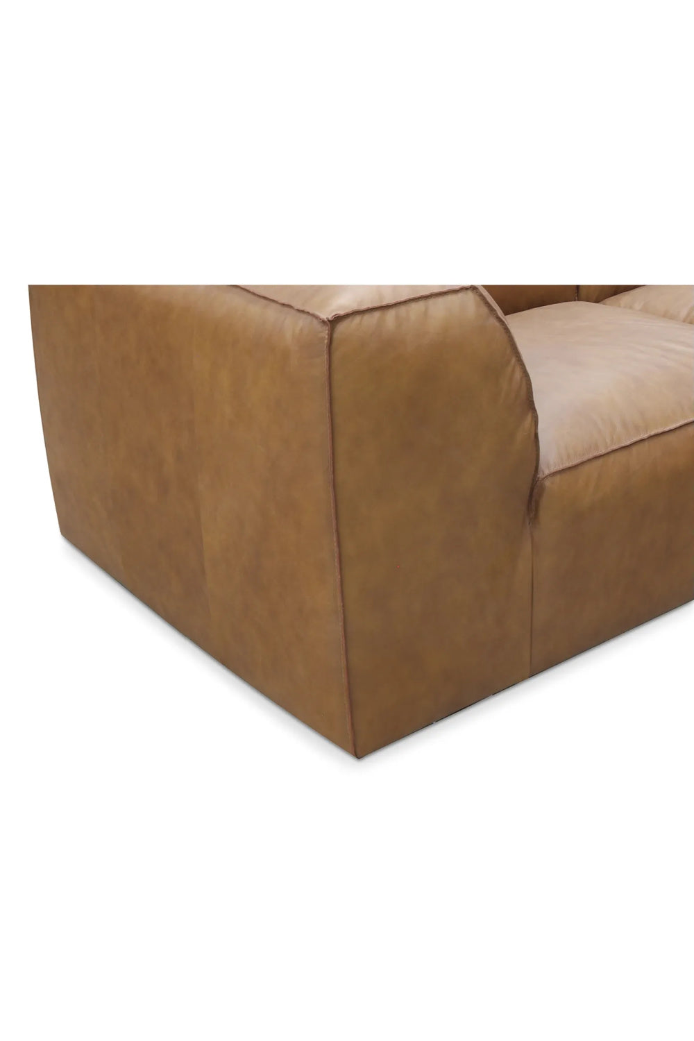 Modern European furniture - Leather Modular Sectional Sofa - www.oroa.com