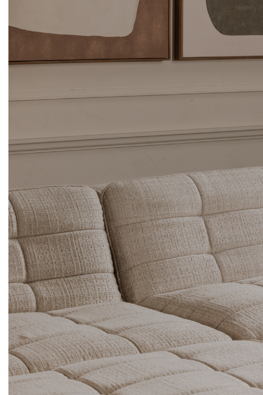 Grid Channeled Lounge Chair | Novi Living Lino | Oroa.com