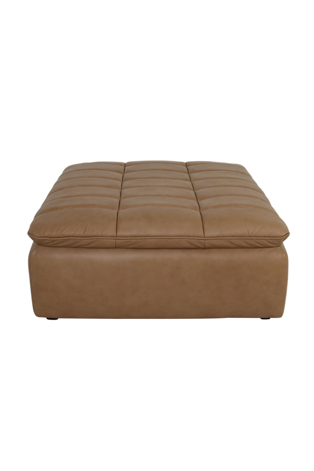 Modern European furniture - Grid Channeled Ottoman - www.oroa.com