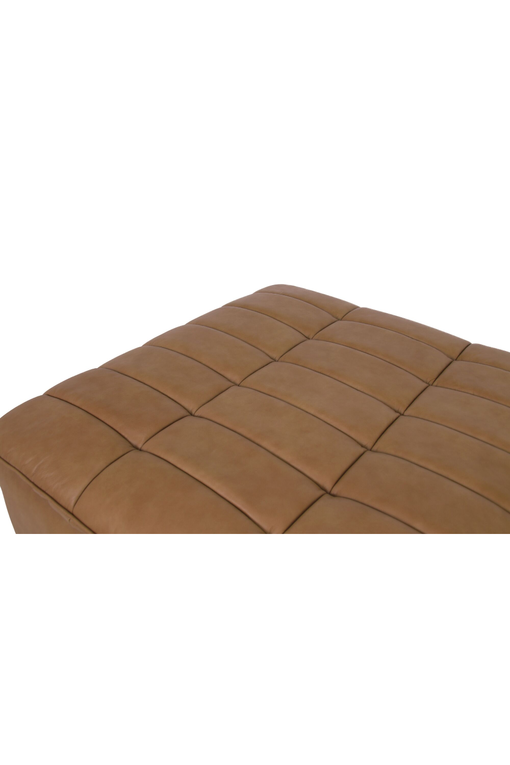 Modern European furniture - Grid Channeled Ottoman - www.oroa.com