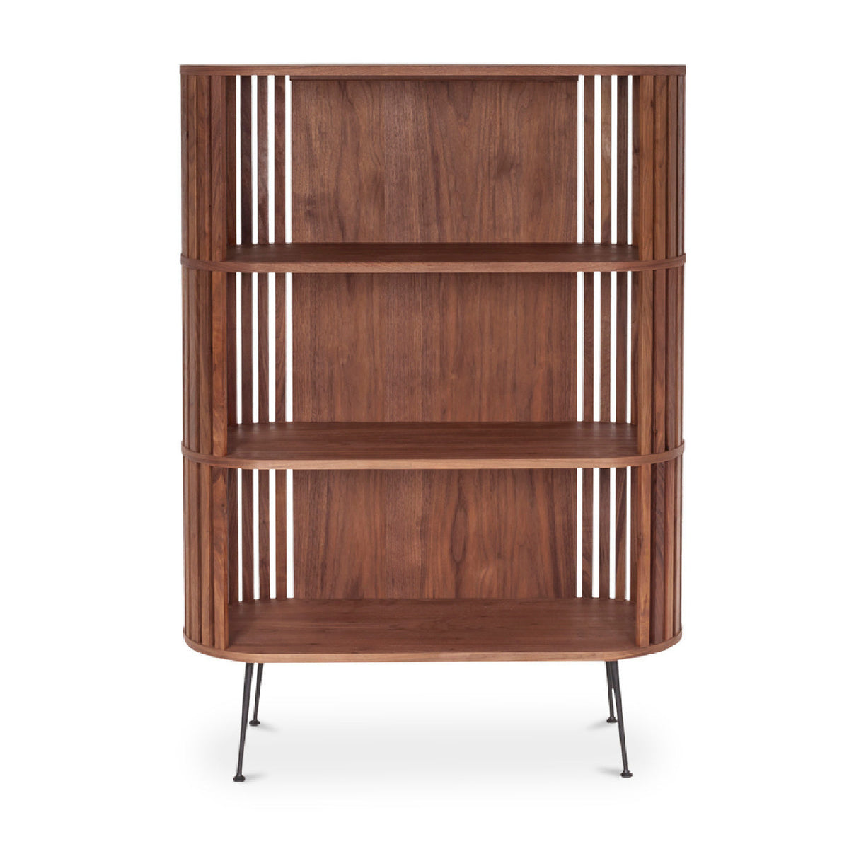 Modern European furniture - Solid Walnut Bookshelf - www.oroa.com