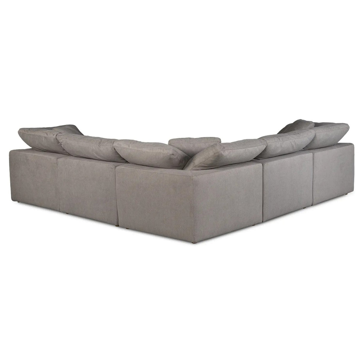 Modern European furniture - Fabric L-Shaped Modular Sofa - www.oroa.com