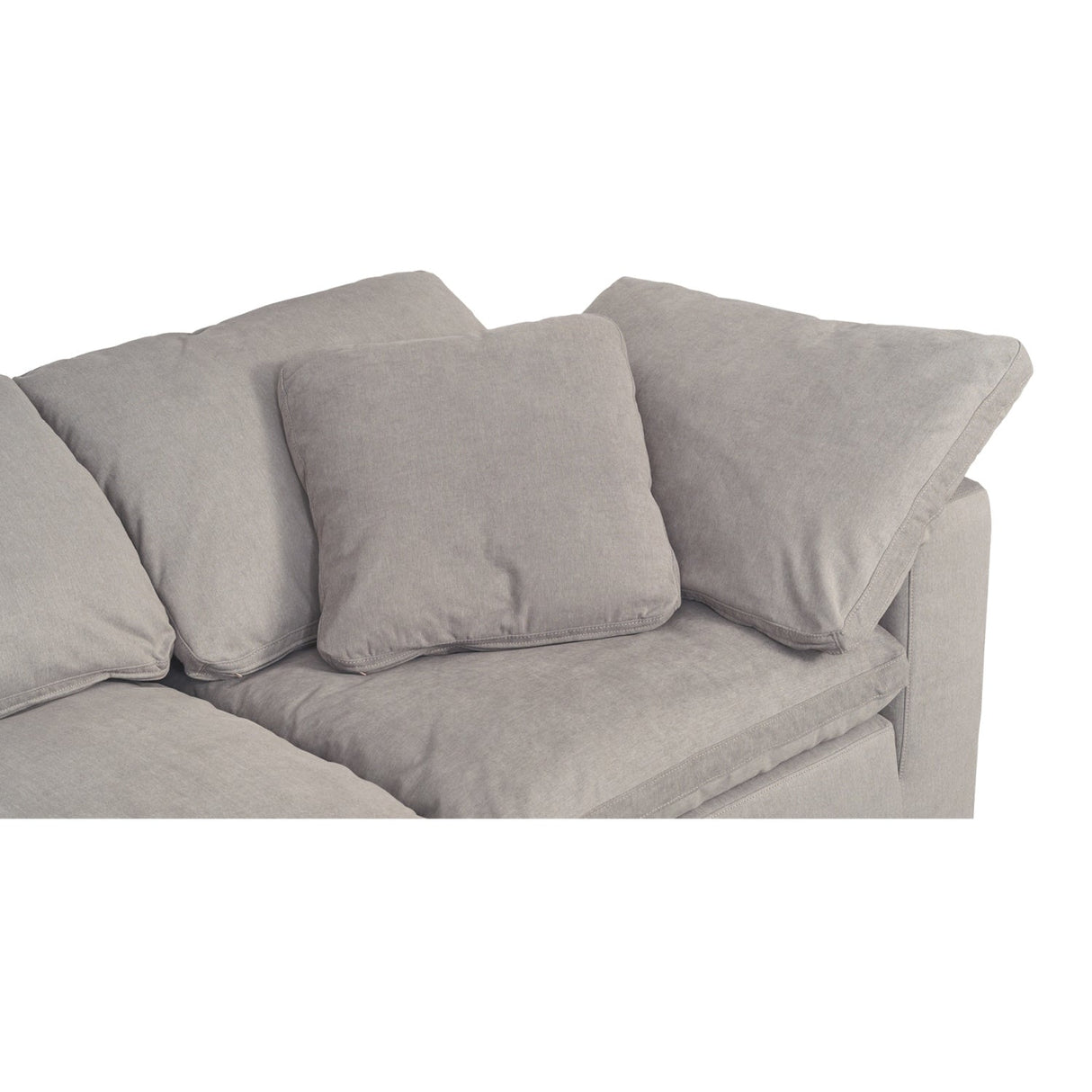 Modern European furniture - Thick Cushioned Modular Sofa - www.oroa.com