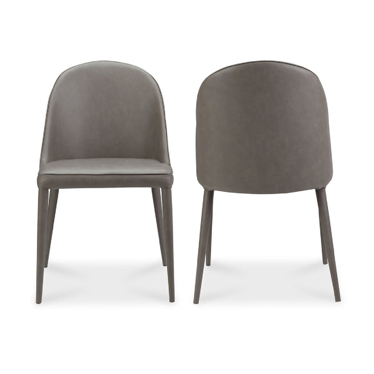 Modern European furniture - Vegan Leather Dining Chairs (2) - www.oroa.com