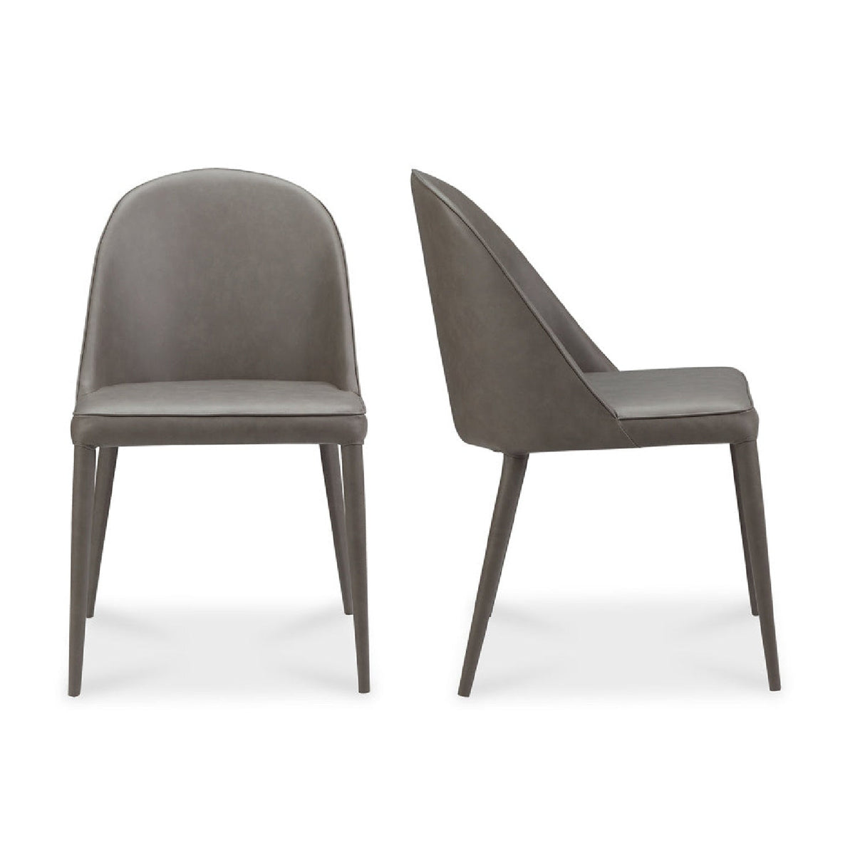 Modern European furniture - Vegan Leather Dining Chairs (2) - www.oroa.com
