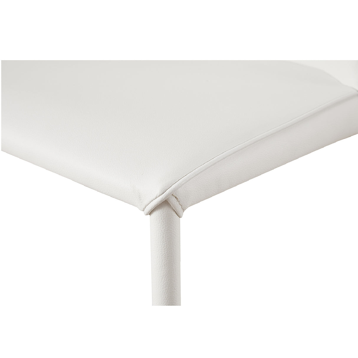 Modern European furniture - Minimalist Vegan Leather Dining Chairs (2) - www.oroa.com
