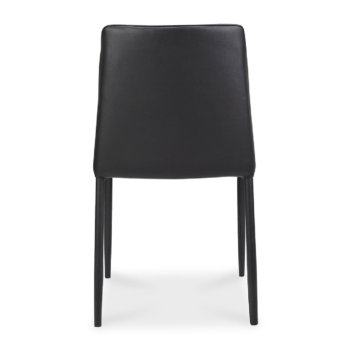 Minimalist Vegan Leather Dining Chairs (2) | Novi Living Nora | Oroa.com