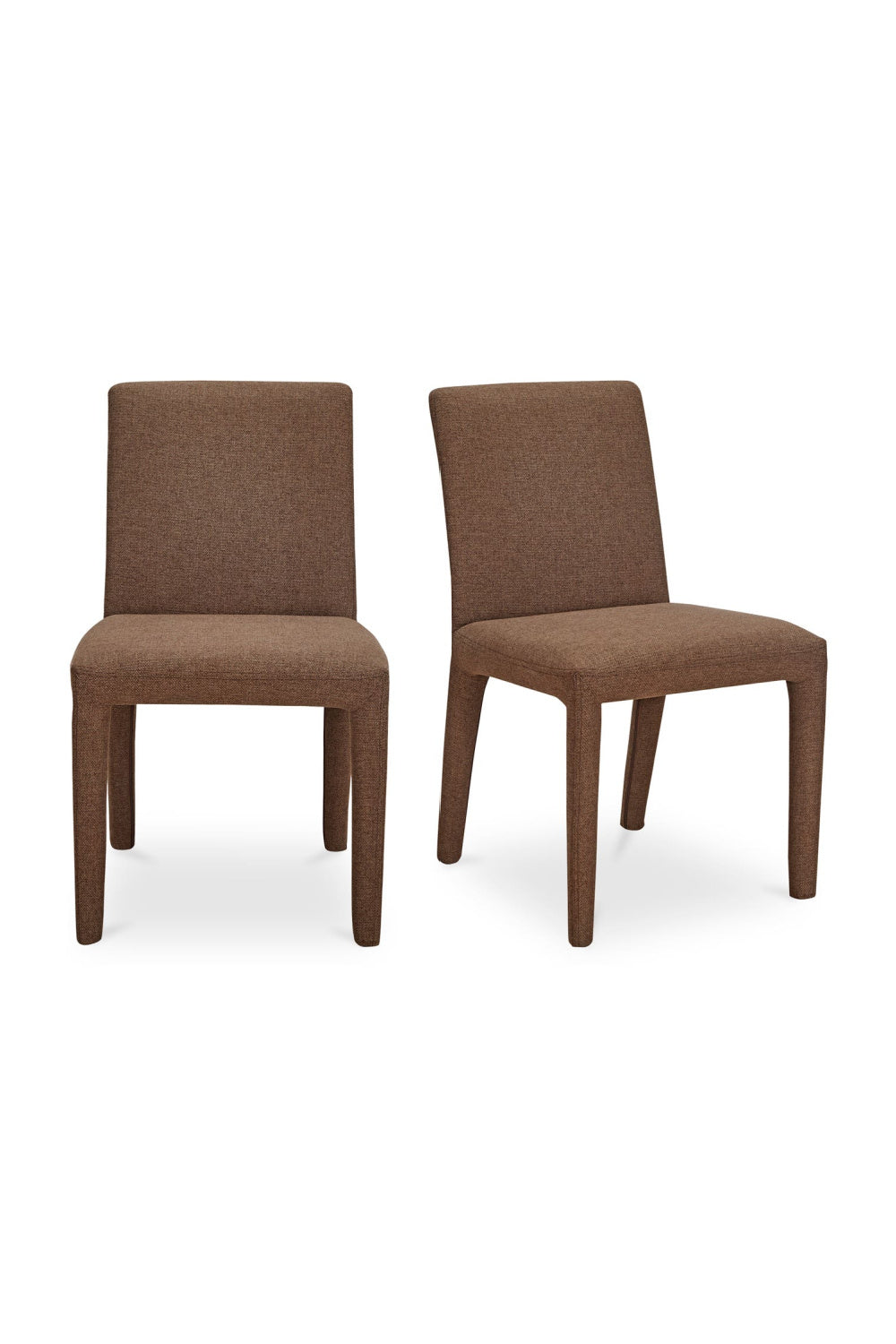 Modern European furniture - Fabric Upholstered Dining Chairs (2) - www.oroa.com