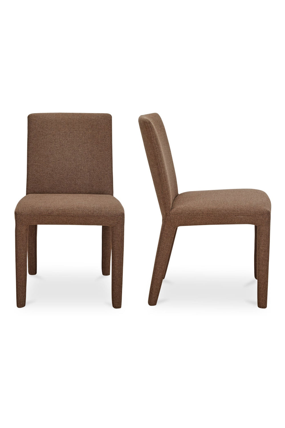 Modern European furniture - Fabric Upholstered Dining Chairs (2) - www.oroa.com