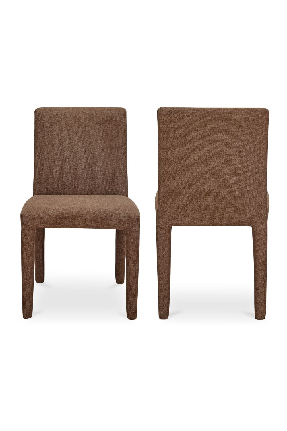 Modern European furniture - Fabric Upholstered Dining Chairs (2) - www.oroa.com