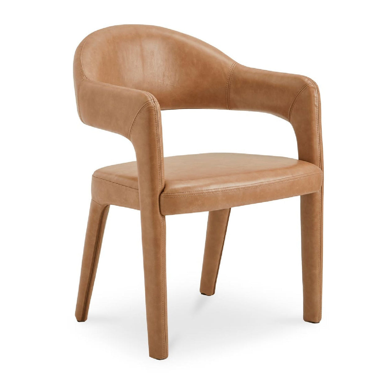 Modern European furniture - Upholstered Open-Back Dining Chair - www.oroa.com