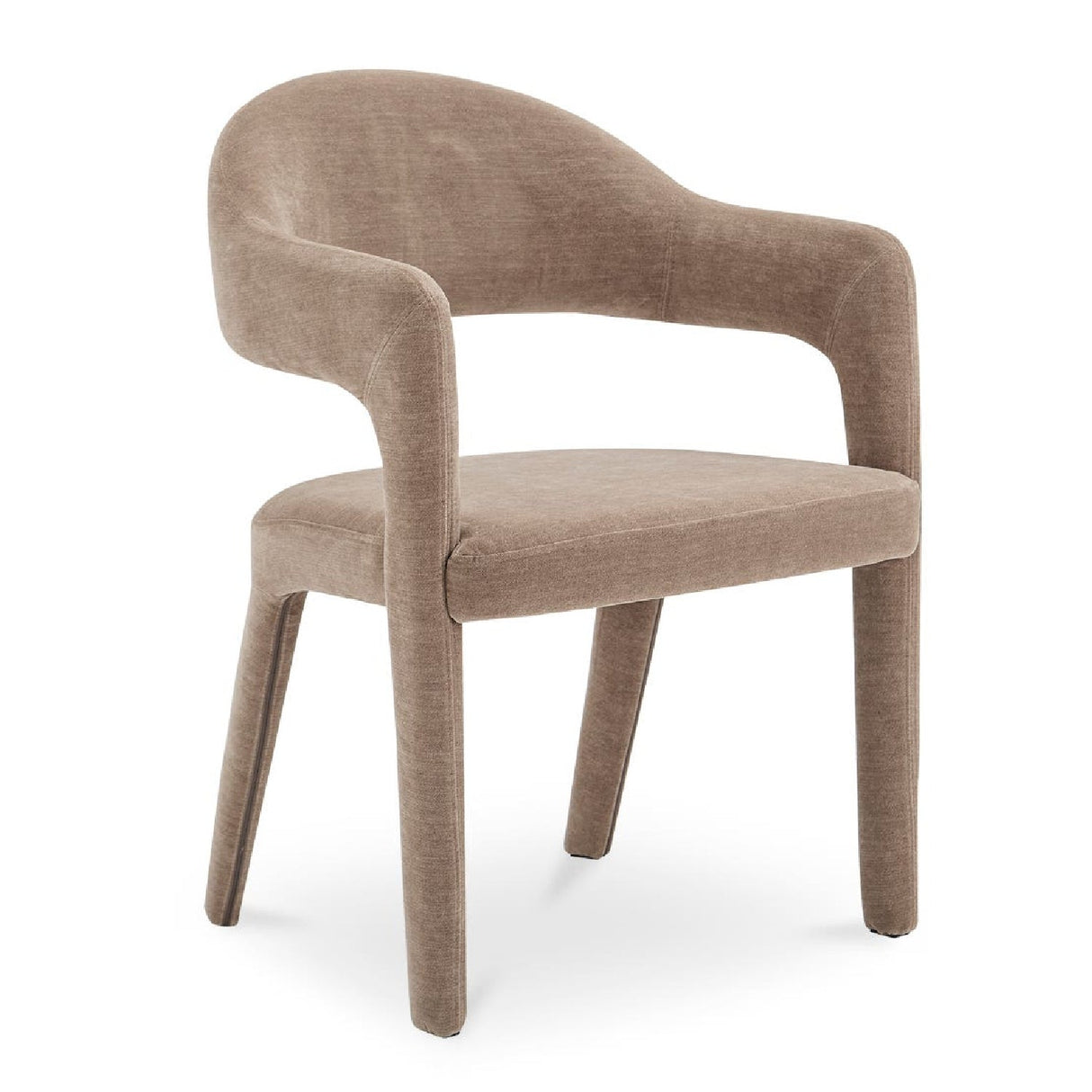 Modern European furniture - Upholstered Open-Back Dining Chair - www.oroa.com