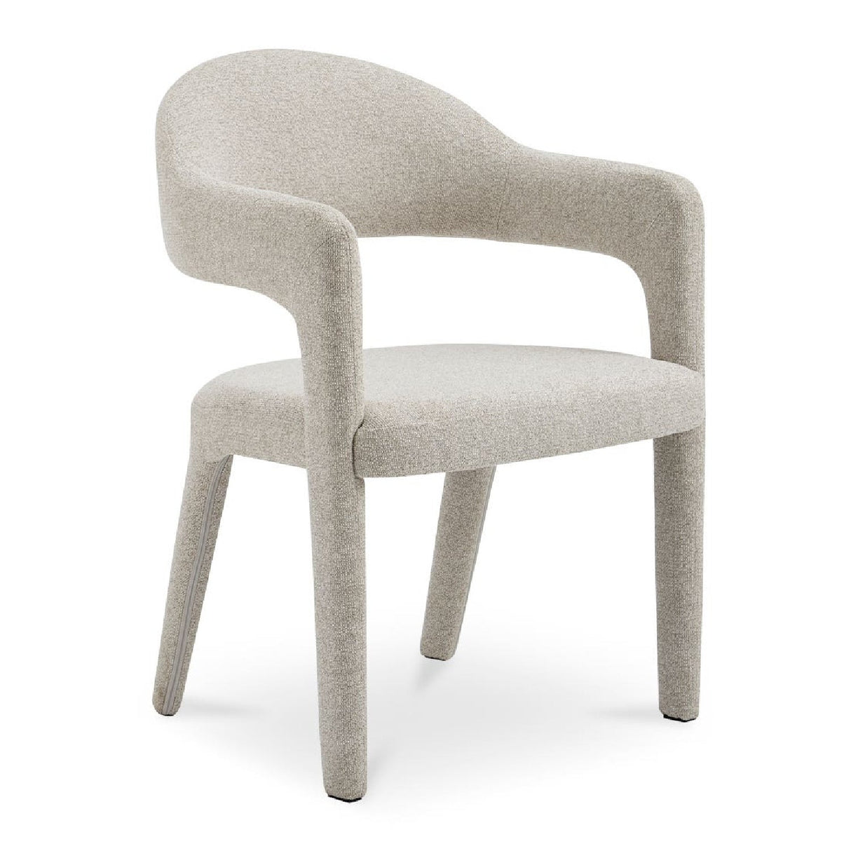 Modern European furniture - Upholstered Open-Back Dining Chair - www.oroa.com