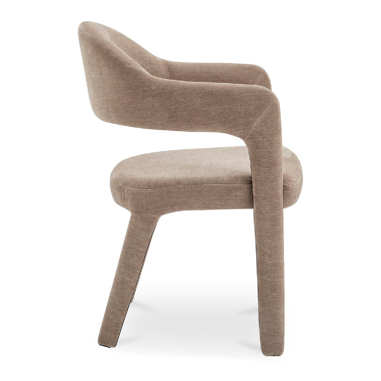 Modern European furniture - Upholstered Open-Back Dining Chair - www.oroa.com