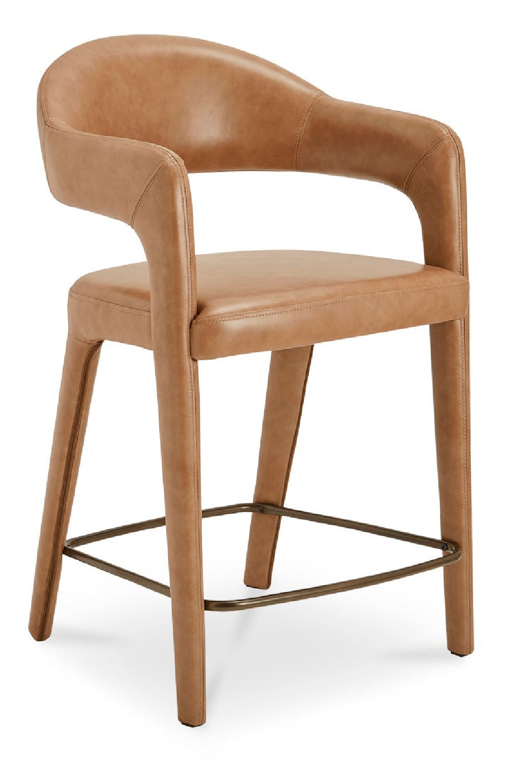 Modern European furniture - Open Barrel-Back Counter Stool - www.oroa.com