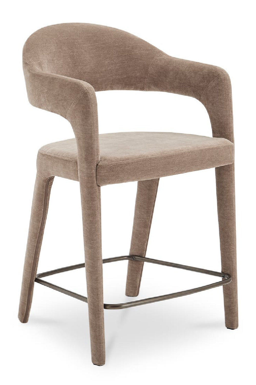 Modern European furniture - Open Barrel-Back Counter Stool - www.oroa.com
