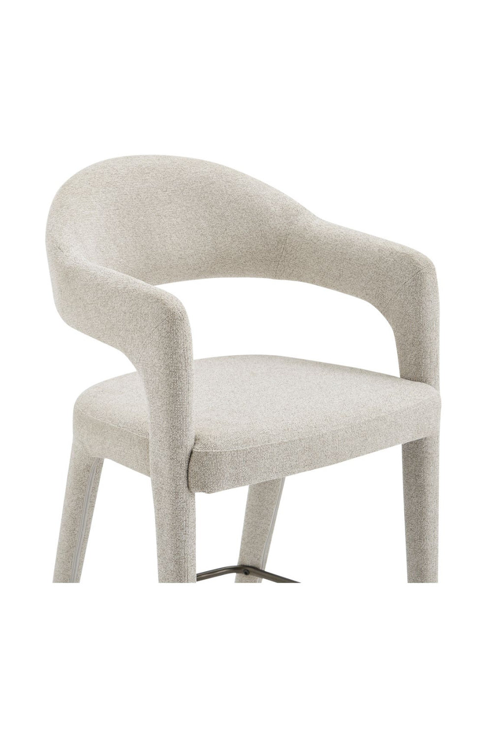 Modern European furniture - Open Barrel-Back Counter Stool - www.oroa.com