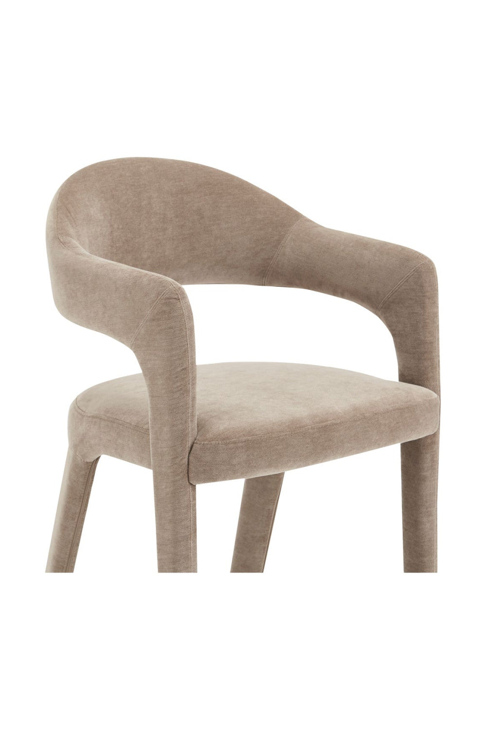 Modern European furniture - Open Barrel-Back Bar Stool - www.oroa.com