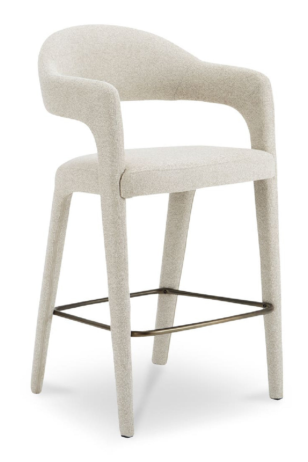Modern European furniture - Open Barrel-Back Bar Stool - www.oroa.com