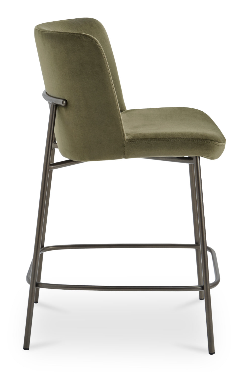 Barrel Back Fabric Counter Stool | Novi Living Early | Oroa.com