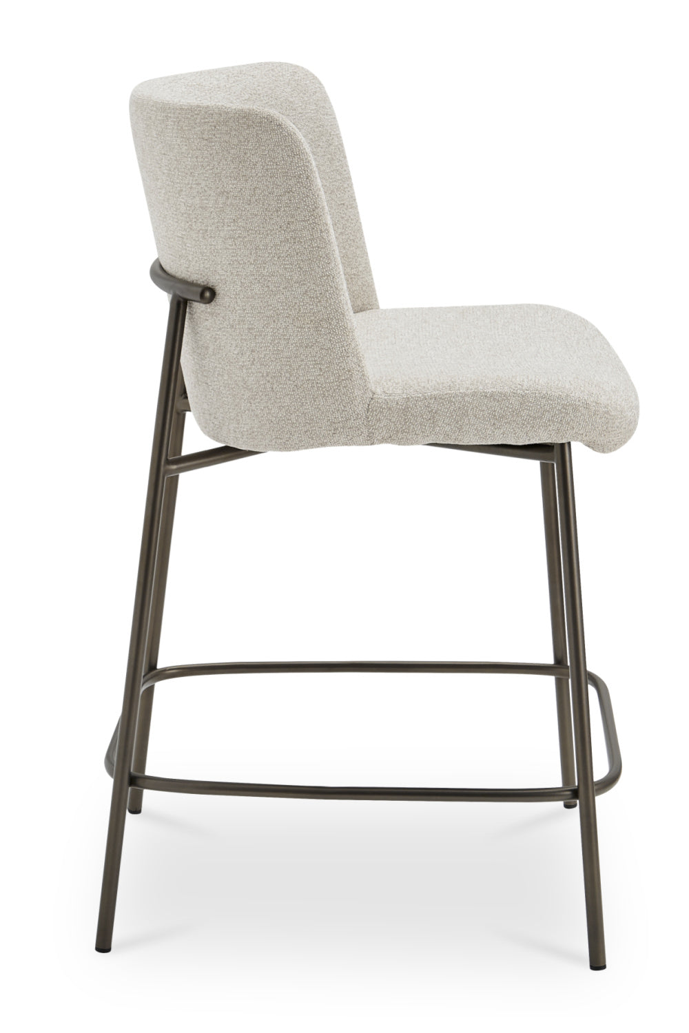 Barrel Back Fabric Counter Stool | Novi Living Early | Oroa.com