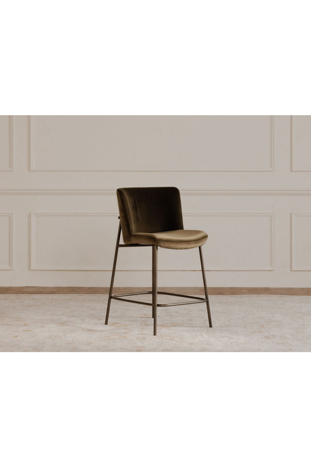 Modern European furniture - Thin Metal Frame Bar Stool - www.oroa.com