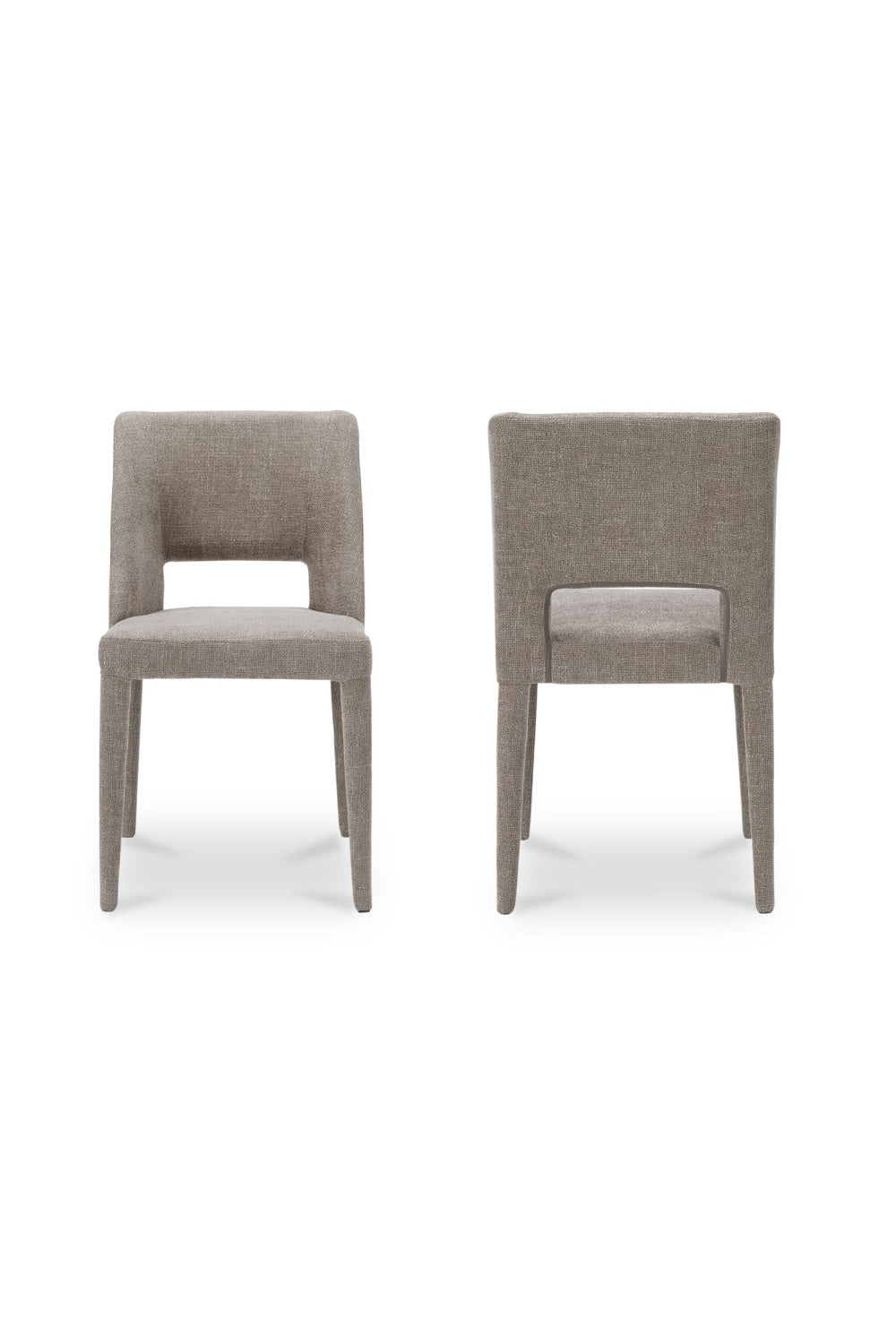 Modern European furniture - Carved Back Dining Chairs (2) - www.oroa.com