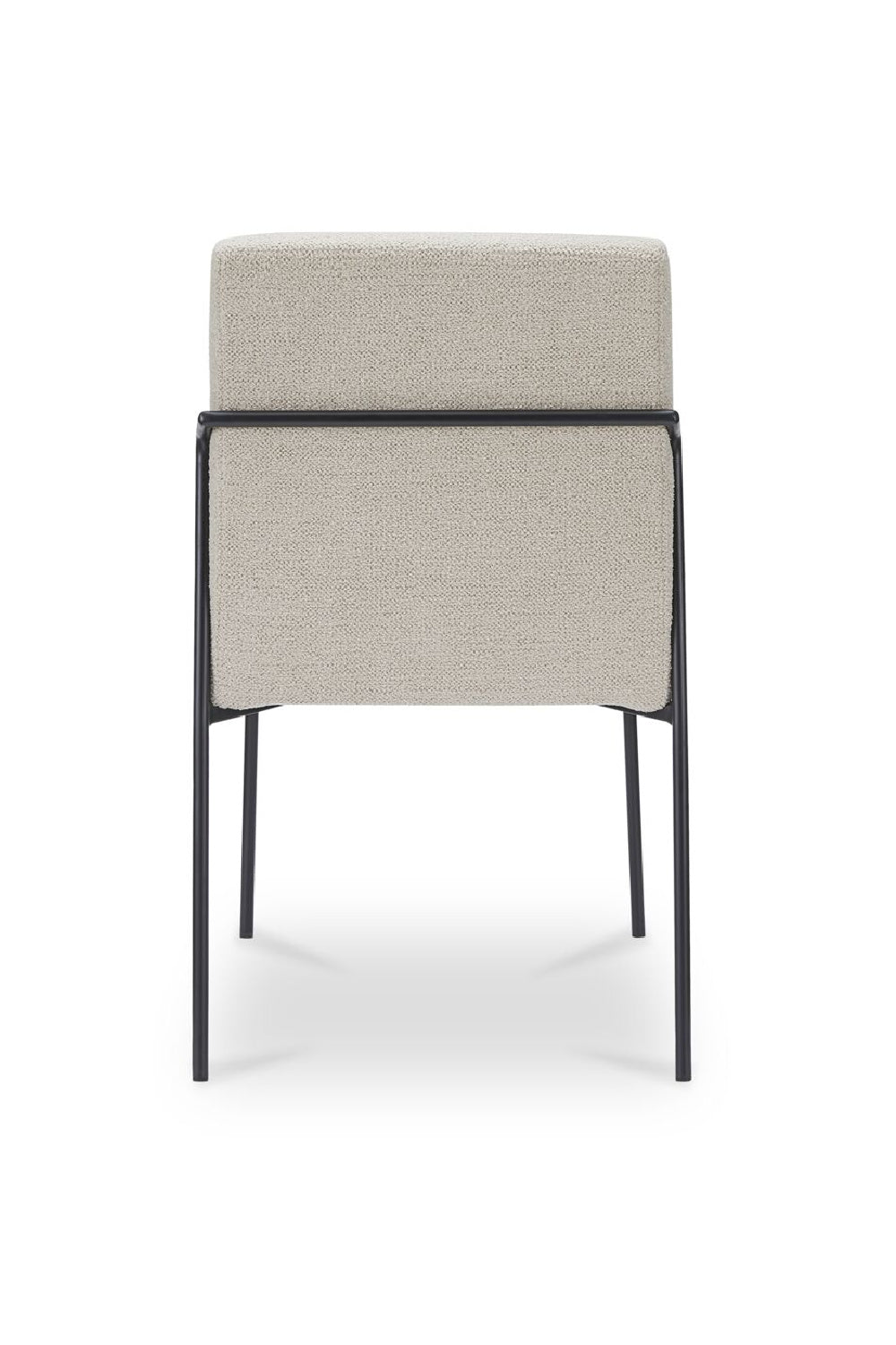 Modern European furniture - Minimalist Padded Dining Chairs (2) - www.oroa.com
