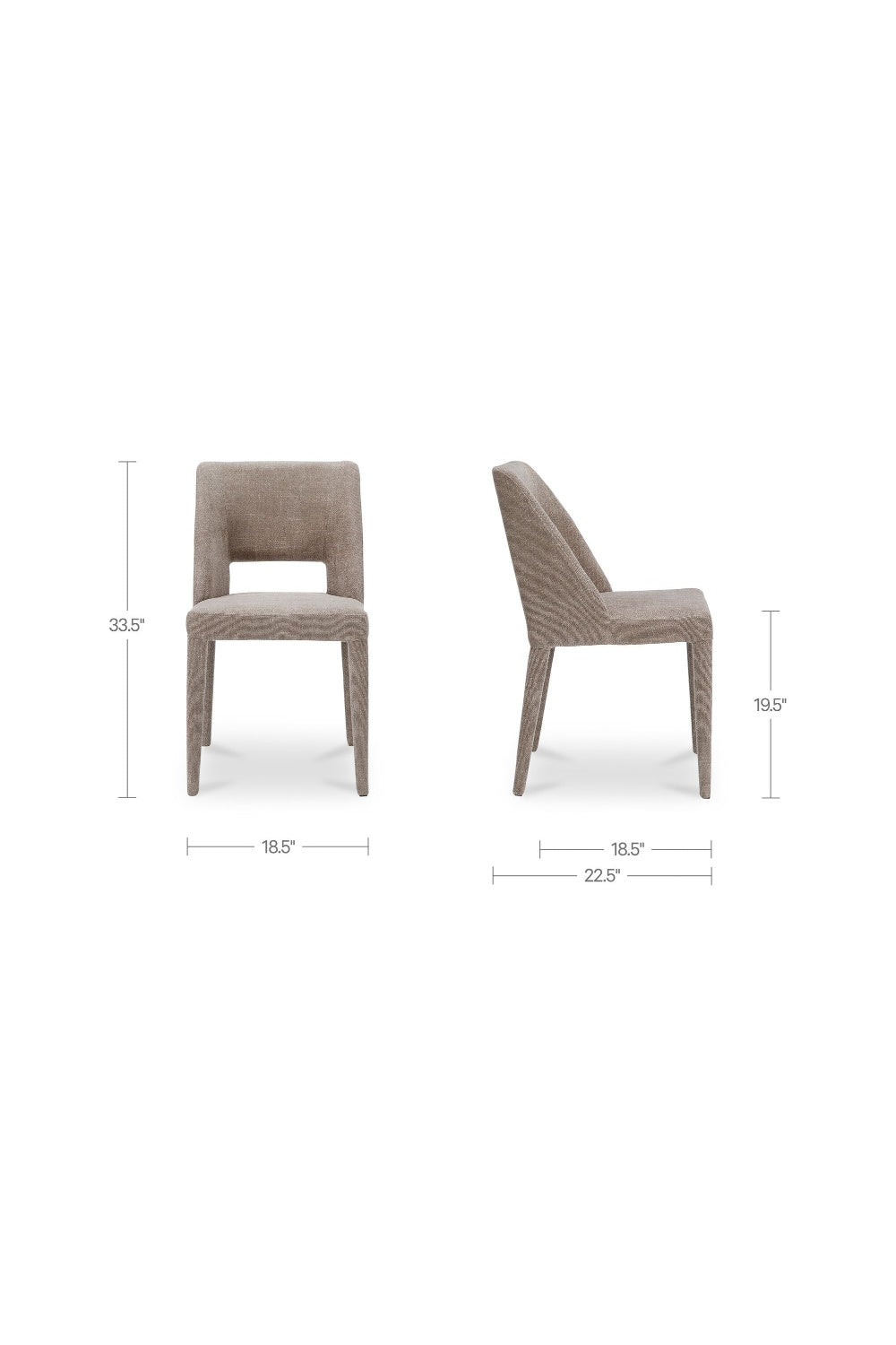 Modern European furniture - Carved Back Dining Chairs (2) - www.oroa.com