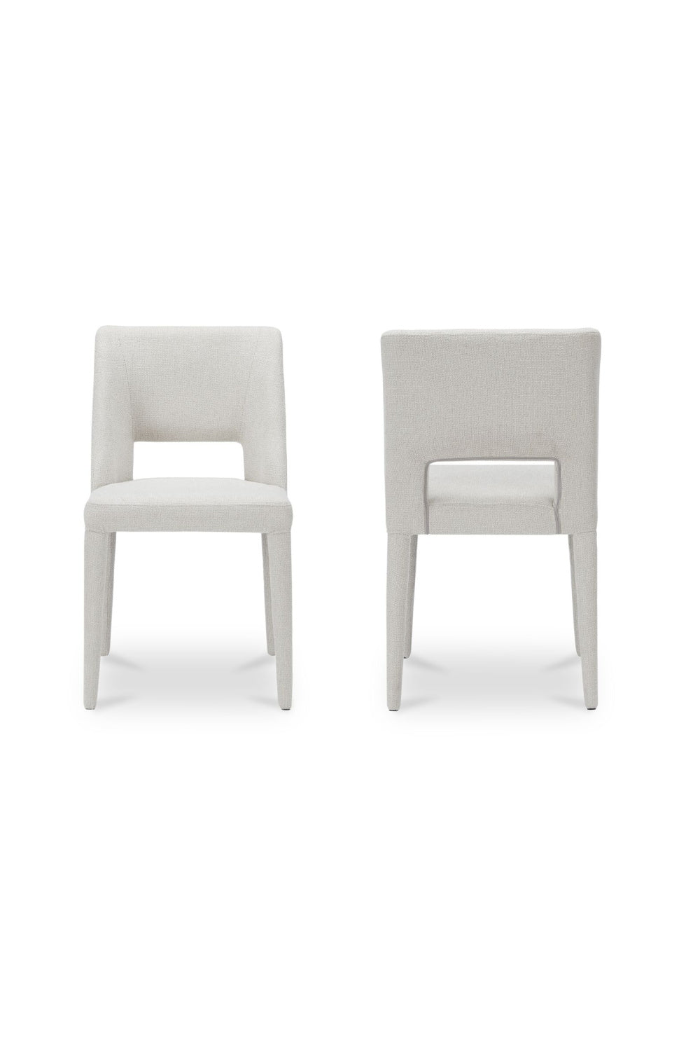 Modern European furniture - Carved Back Dining Chairs (2) - www.oroa.com