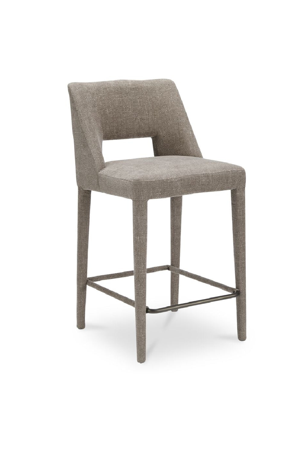 Modern European furniture - Carved Back Counter Stool - www.oroa.com