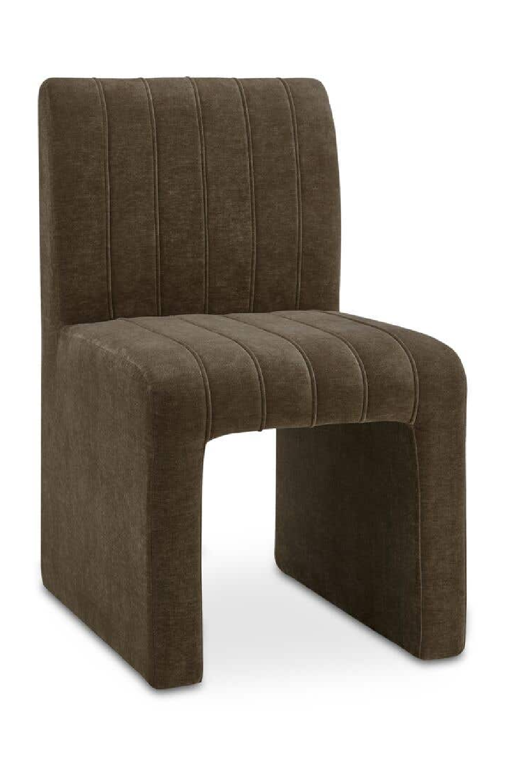 Modern European furniture - Channeled Dining Chair - www.oroa.com