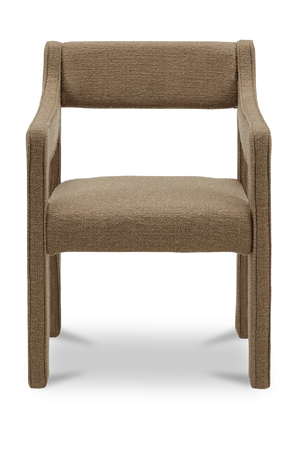 Modern European furniture - Upholstered Sloped-Arm Dining Chair - www.oroa.com