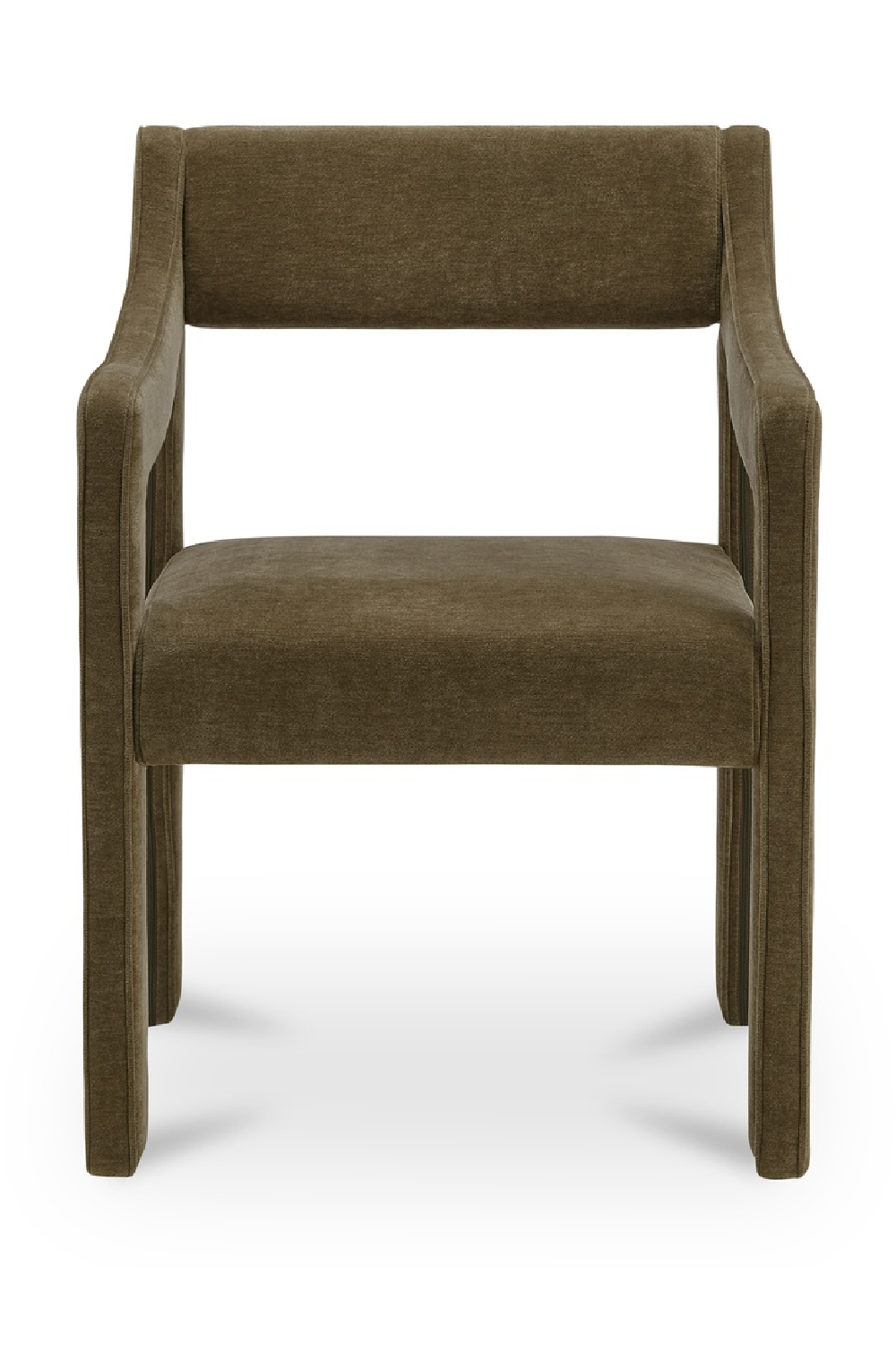 Modern European furniture - Upholstered Sloped-Arm Dining Chair - www.oroa.com