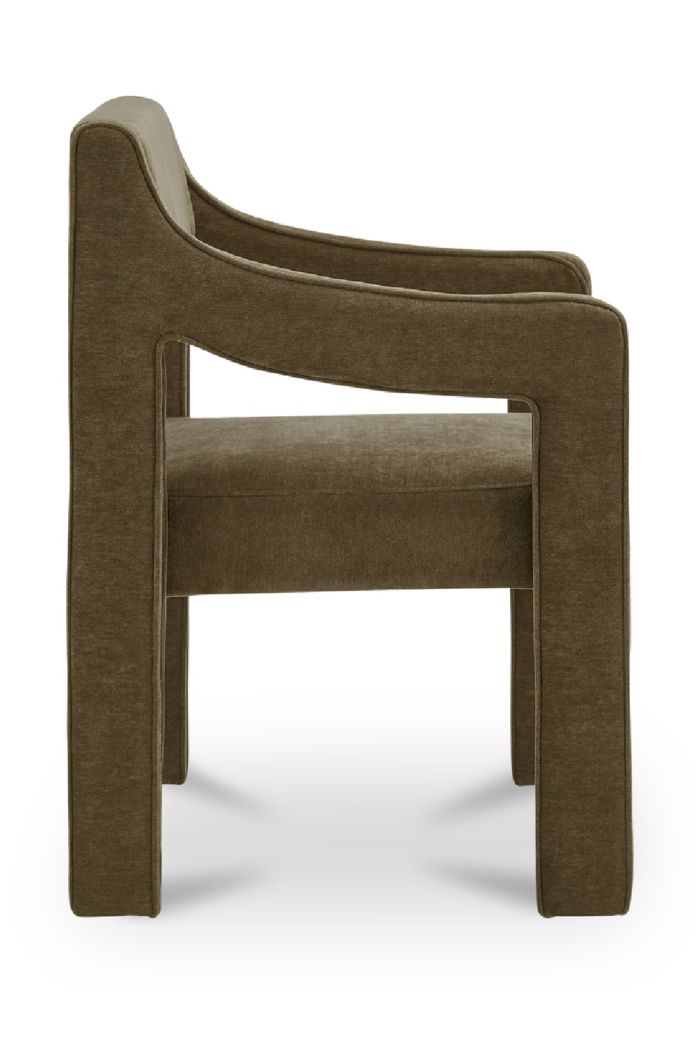 Modern European furniture - Upholstered Sloped-Arm Dining Chair - www.oroa.com