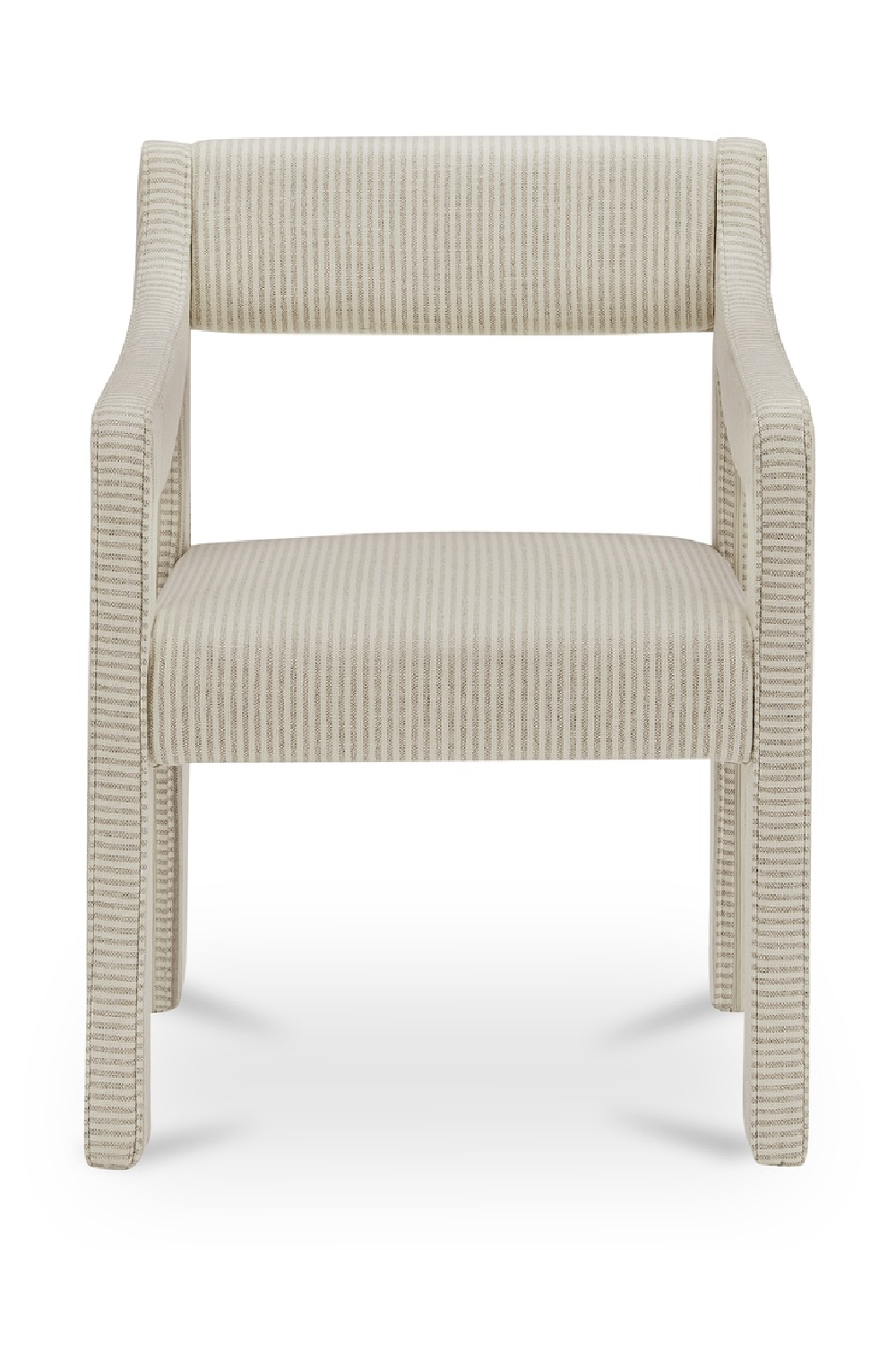 Modern European furniture - Upholstered Sloped-Arm Dining Chair - www.oroa.com