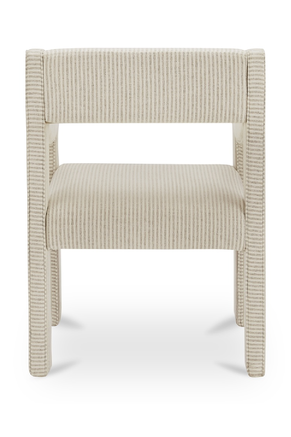 Modern European furniture - Upholstered Sloped-Arm Dining Chair - www.oroa.com